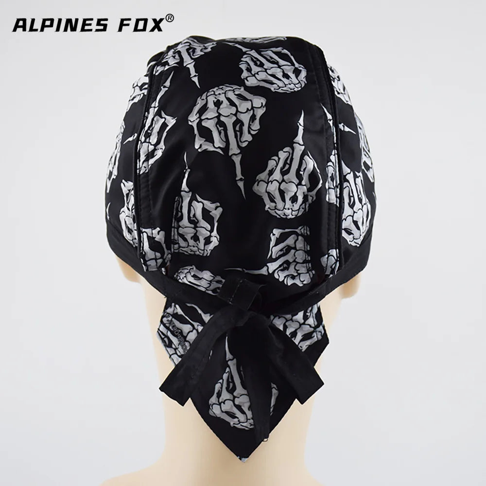 Motorcycle Face Mask Summer Running Cycling Hat Motorcycle Skull Caps Helmet Balaclava Headwrap Bandana Face Shield Headband