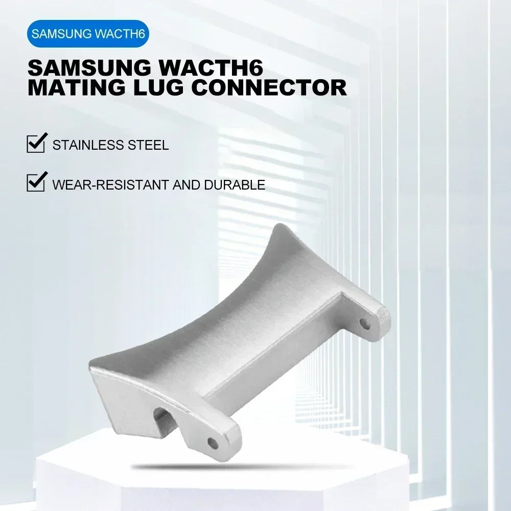 22mm 20mm Quick Fit Connector for Samsung Galaxy Watch 6 5 4 40 44mm Metal Adapter For Galaxy Watch 6 Classic 47mm 43mm 42 46mm