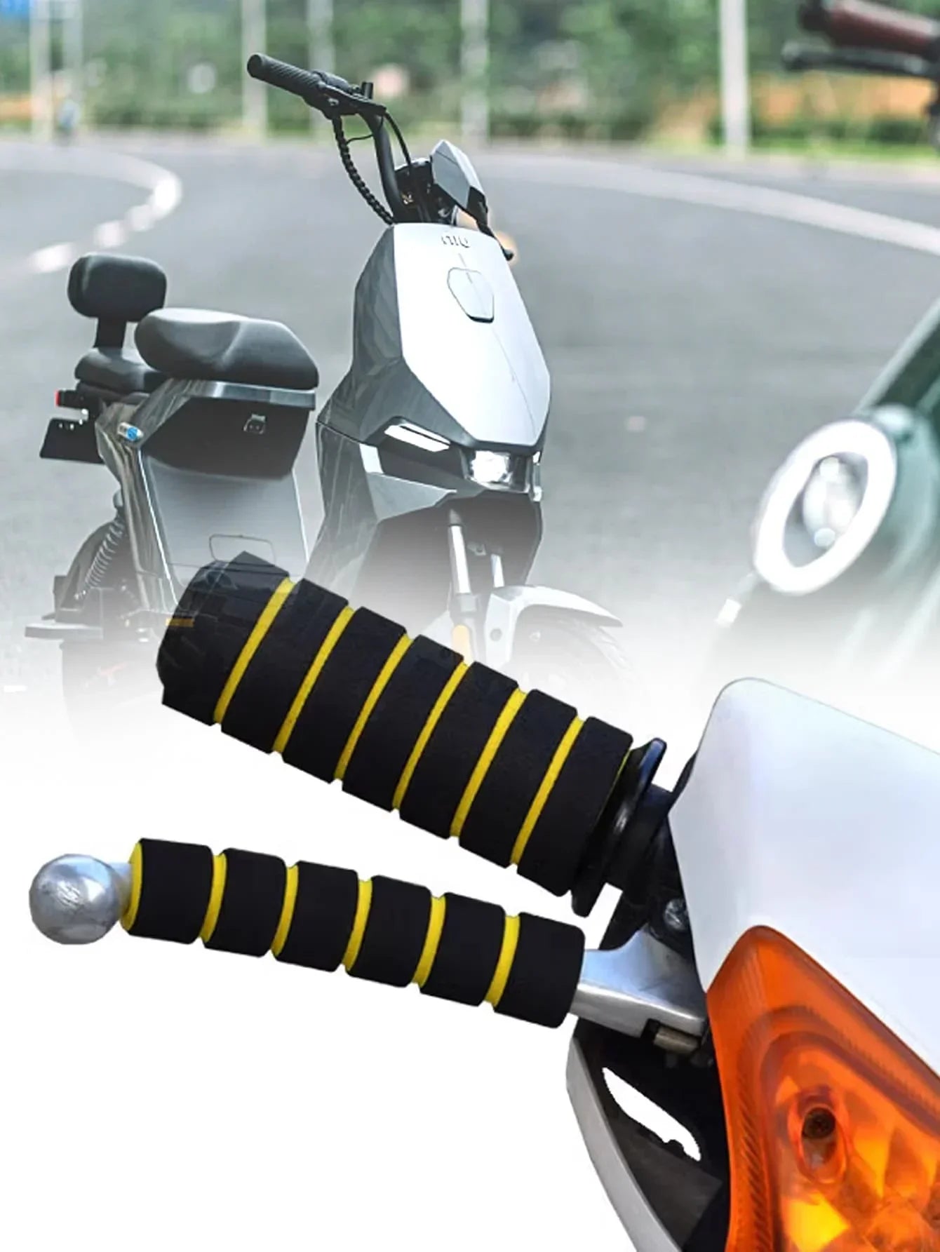 winter anti-freeze electric rider handle set motorcycle handle set anti-slip bicycle battery car warm brake cover