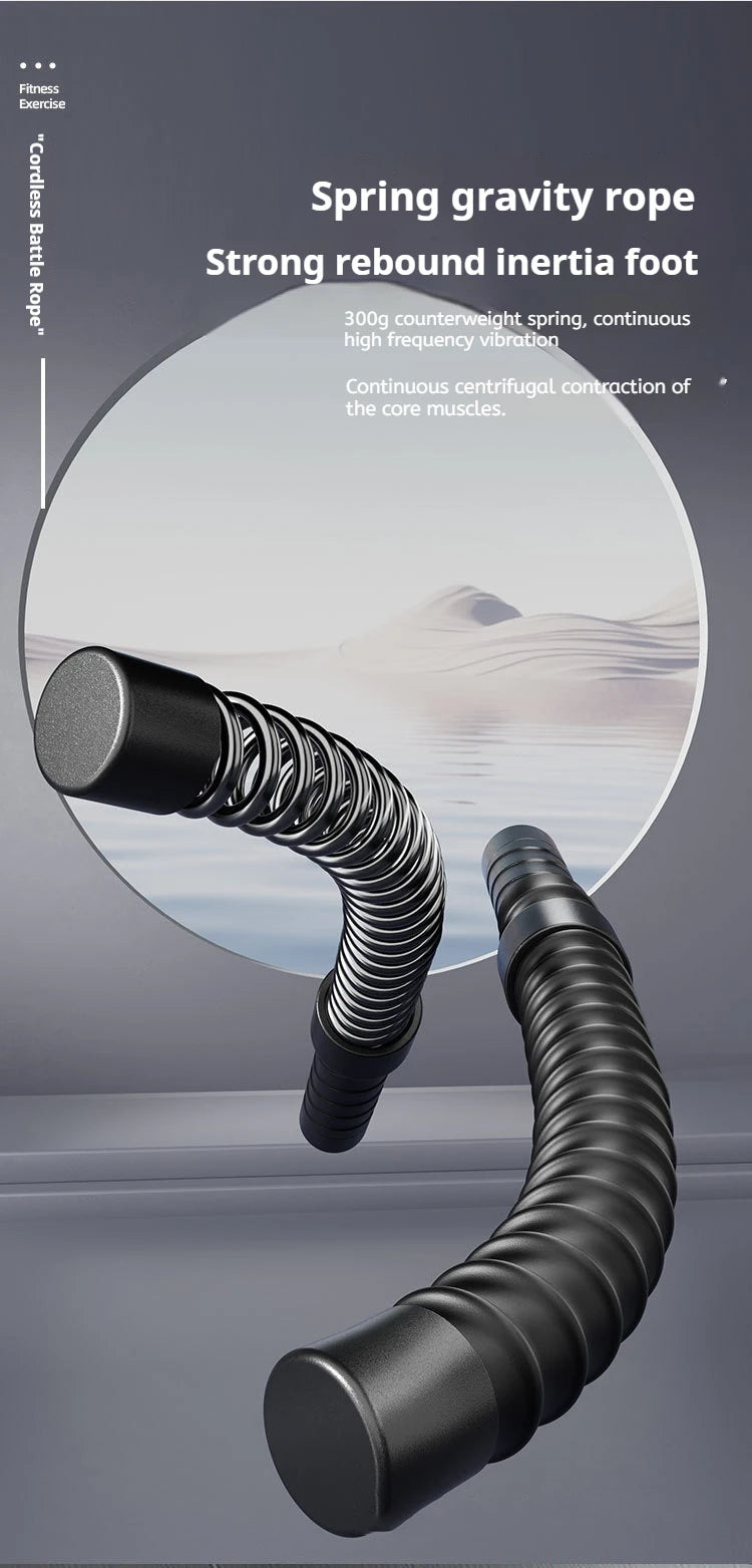 Heavy Duty Steel Core Battle Rope Gym Equipment Thick Swinging Rope Cross Strength Training Home Gym Muscle Endurance Workout