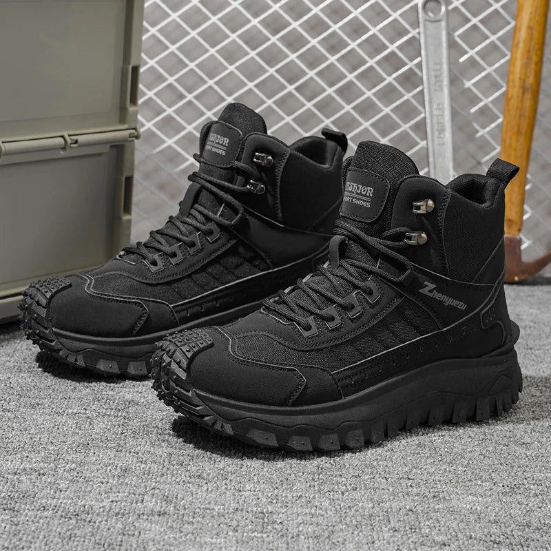 Brand protection 2026 new men's lightweight non-slip breathable wear-resistant running sports fashion versatile casual shoes