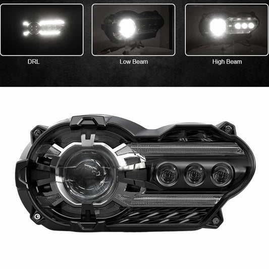 E24 E-MARK Motorcycle LED Headlights For BMW R1200GS R 1200GS 2004-2012 R 1200GS ADV Adventure 2005-2013 Moto Lights Assembly