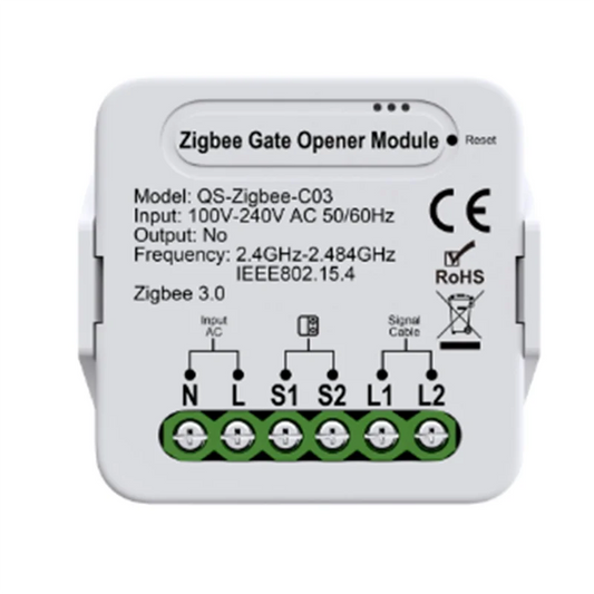 ABBN-Tuya Smart Curtain Switch Module Connect Roller Blinds Shutter Electric Motor For Alexa Google Home