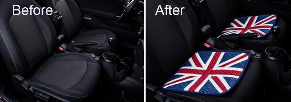 2pcs Ice Silk Car Seat Cushion Mat Pad Cover For All M Coope r Club F 54 F 55 F 56 F 57 R 50 R 53 R 55 R 56 R 60 R 61 F 60