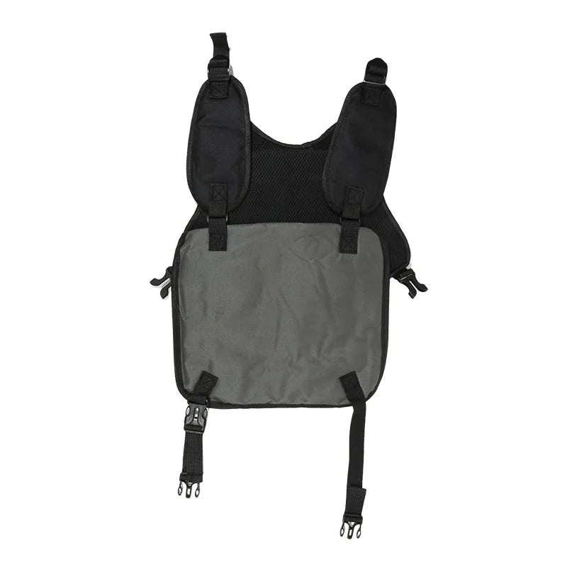 Tactical Vest Chest Bag Hip Hop Streetwear Fashion Large Capacity Functional Waist Sports Casual Oxford For Men Women Hot Sale