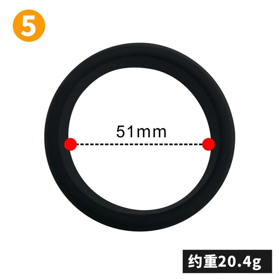 Reusable Silicone Cock Rings Delay Ejaculation Penis Ring Penis Enlargement Erection Scrotum Lock Ring Adult Sex Toys For Men