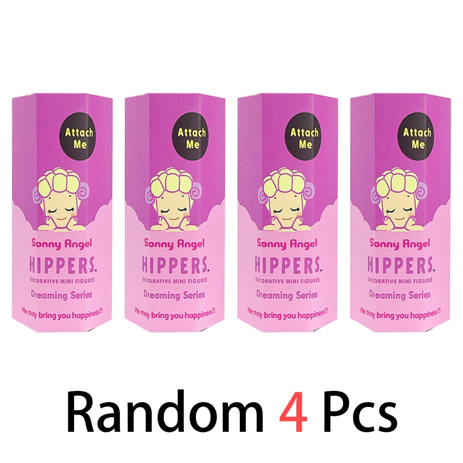 Sonny Angel In Stock Lying Down Hippers Action Figures Cute Mysterious Surprise Toy Anime Model Doll Children Christmas Gifts