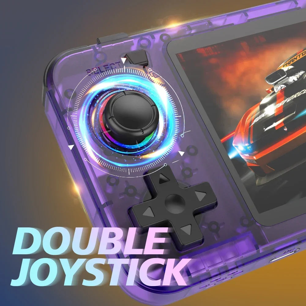 R36H Retro Handheld Video Game Console 3.5 Inch IPS Screen 10000+ Games ARKOS Emulator for PS1/PSP/DC/N64/SS