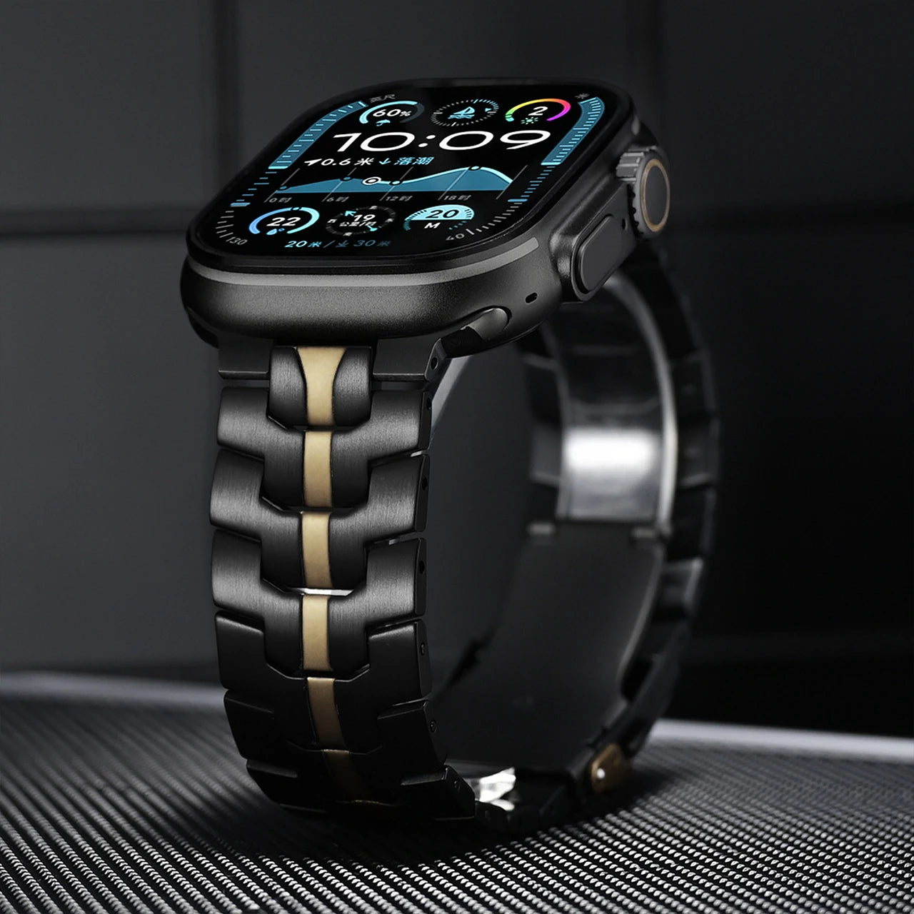 Stainless Steel Strap For Apple Watch Series 11 10 9 8 SE 3 46mm 45mm 42mm 44mm Metal Bracelet Band For iWatch Ultra 3/2/1 49mm