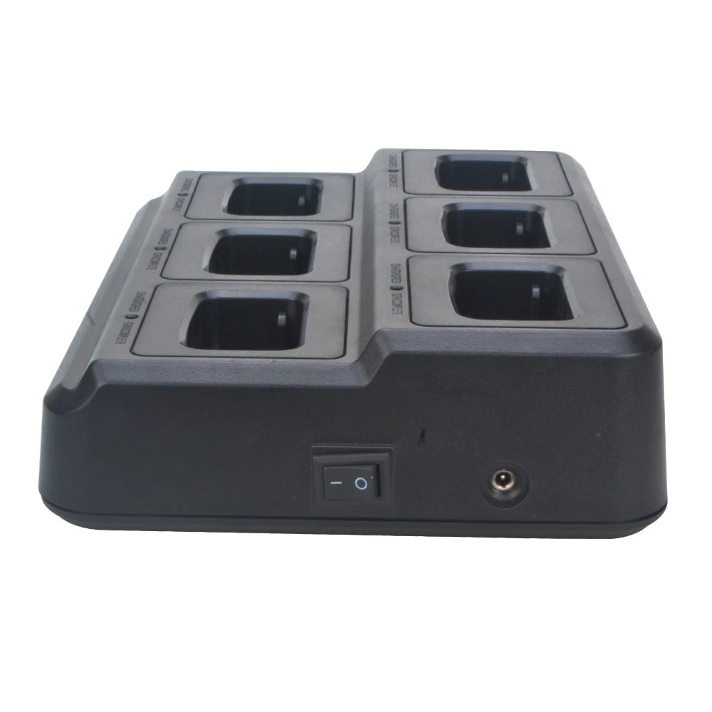 Baofeng BF-888S BF-888H BF-88E BF-777S BF-666S Walkie Talkie Six-Way Charger 6-Pocket Multi-Unit Charger 110-240V