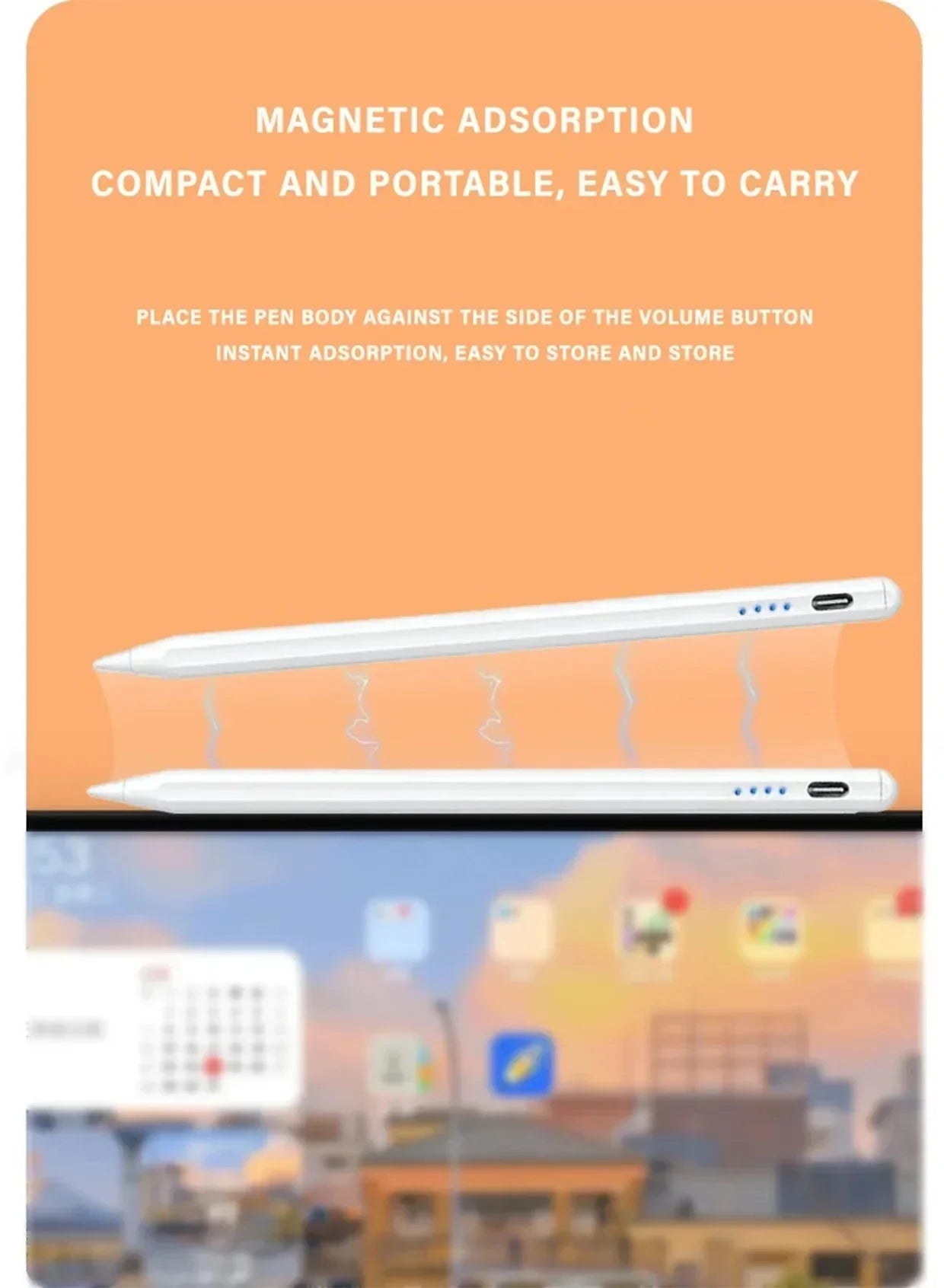 Universal Stylus Pen For Samsung Tab A9 plus S10 A8 S7 S6lite Capacitive Touch Pen For Huawei Xiaomi Lenovo M9 Pro 12.7 M10plus