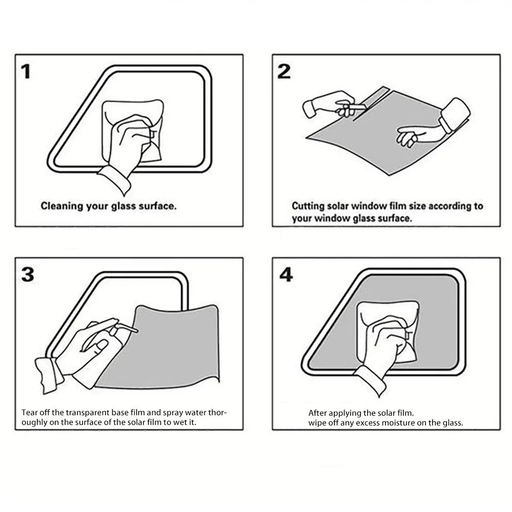 Waterproof sunscreen thermal insulation film privacy protection glass film car window film suitable for car window film car film