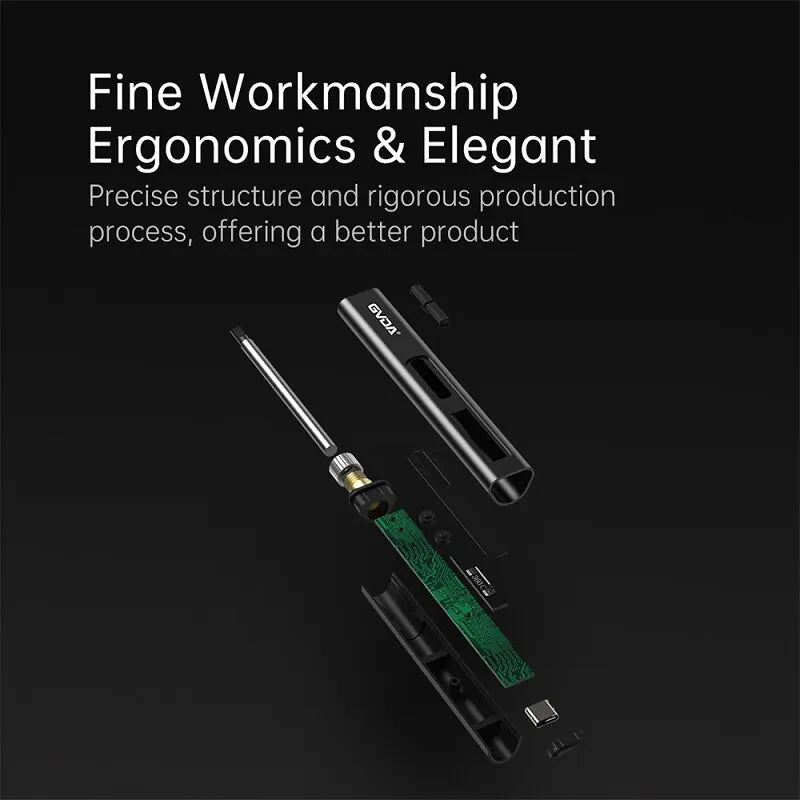 GVDA Smart Electric Soldering Iron 65W Adjustable Constant Temperature Fast Heat Portable Soldering Iron Station Kits with Tips