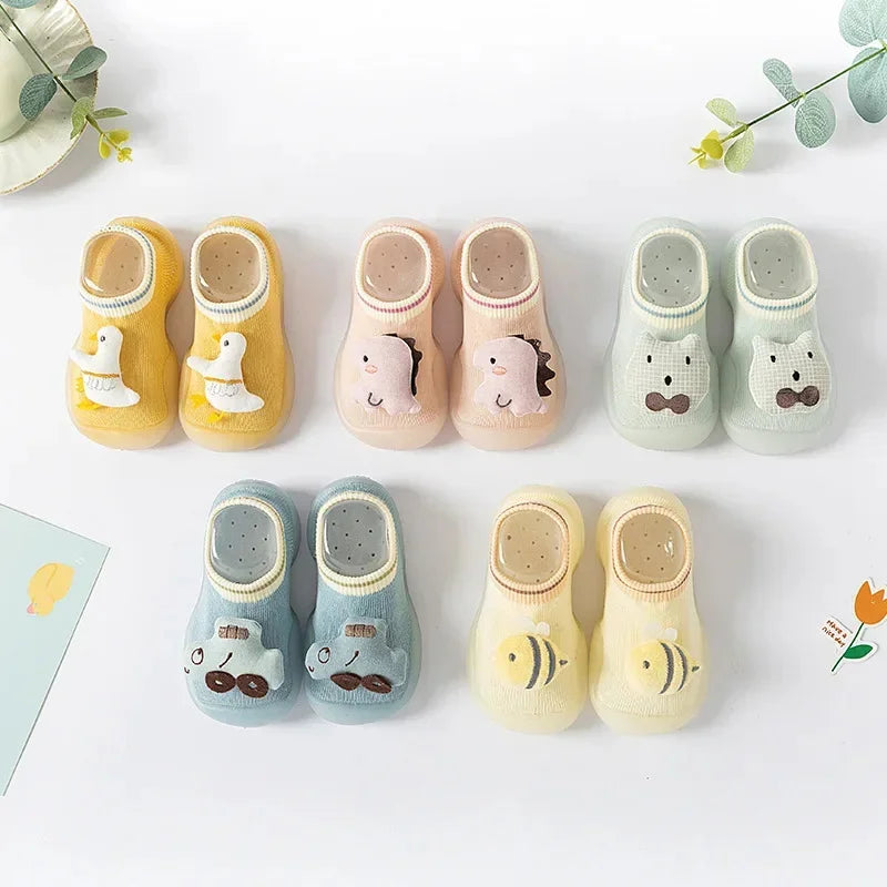 Baby Floor Socks, Non-slip Indoor CHILDREN'S Early Childhood Teaching Step-by-step Cool Soft-soled Shoes