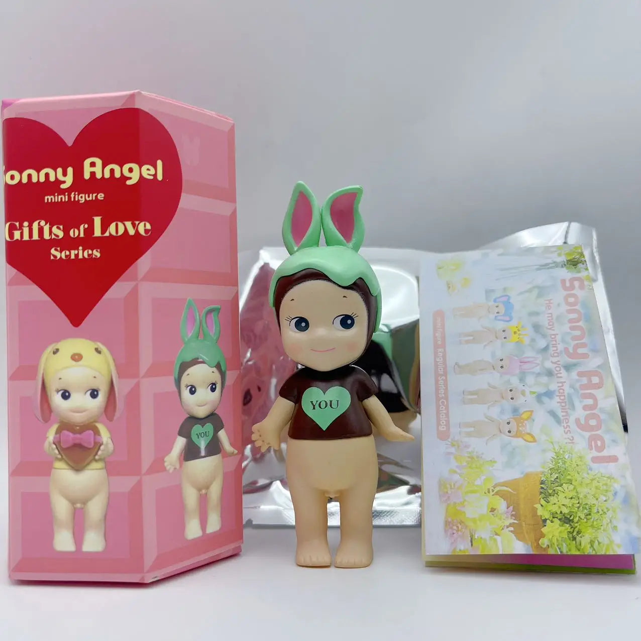 New Hot Sonny Angel Gifts Of Love Series Model Limited Collection Figure Cartoon Desktop Blind Box Xmas Valentine'S Day Gift Toy