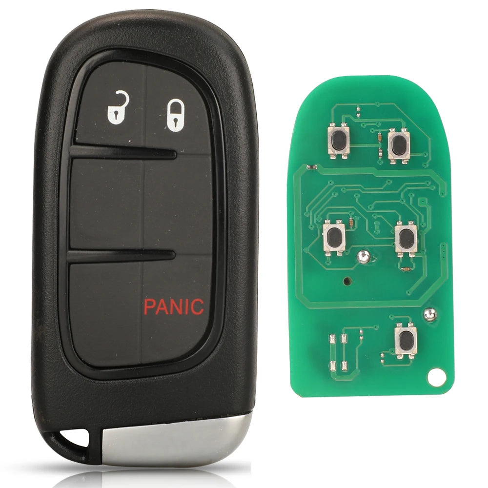 jingyuqin GQ4-54T ID46 Remote Pickup Car Key For Dodge Ram 1500 2500 3500 2014 2015 2016 2017 2018 Keyless FOB 433Mhz 2/3/4/5 BT