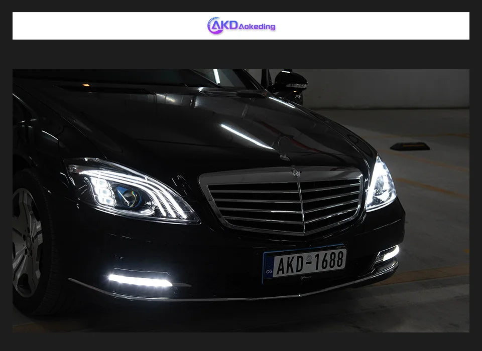 Car Lights for W221 2006-2013 S Class LED Auto Headlight Assembly Upgrade W222 Maybach Style Design Signal Lamp Accessories