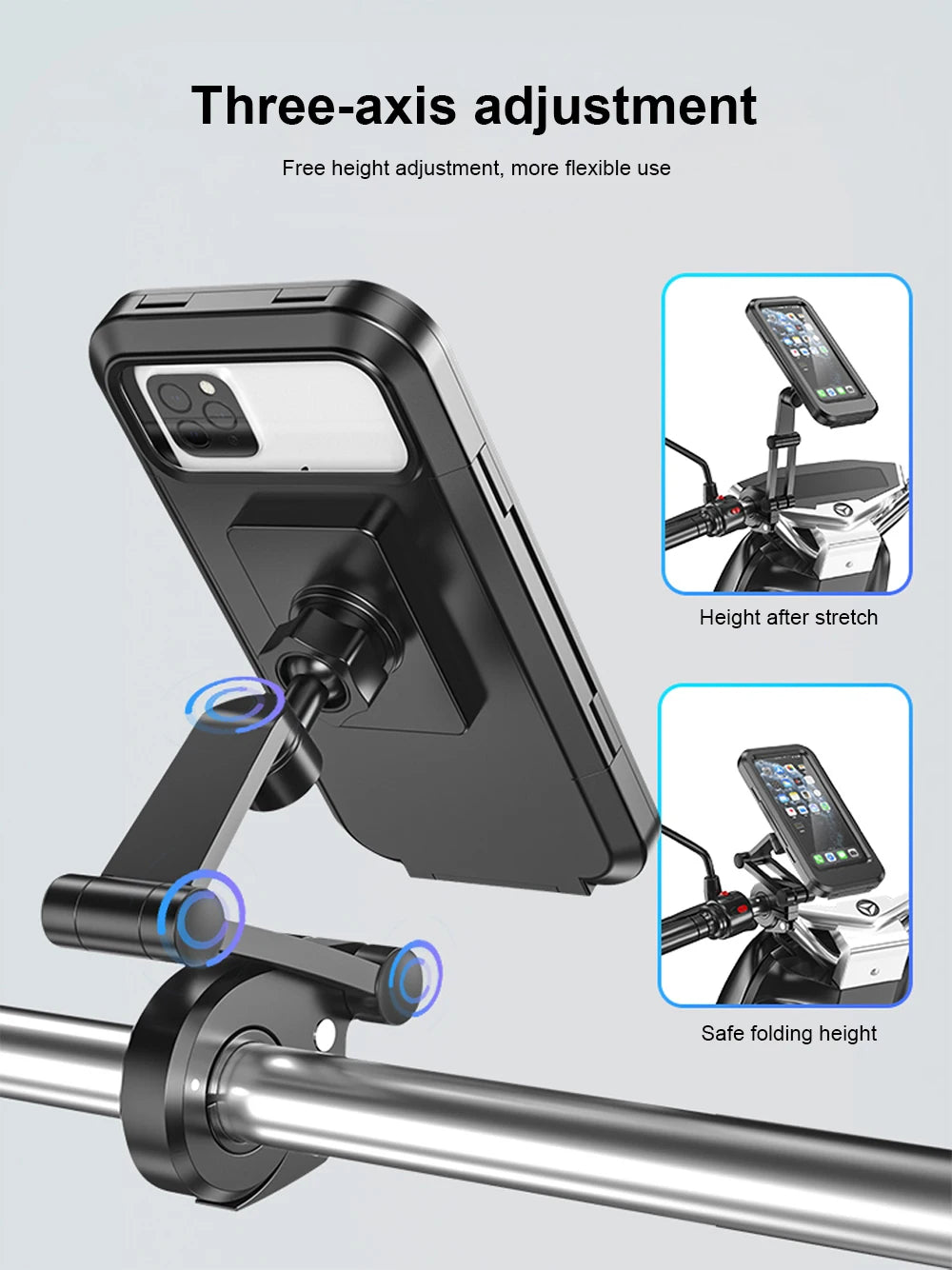 Waterproof Motorcycle Phone Holder Support Universal Gps For Sp Connect Motorcycle Cradle Bmw K 1600 Gtl