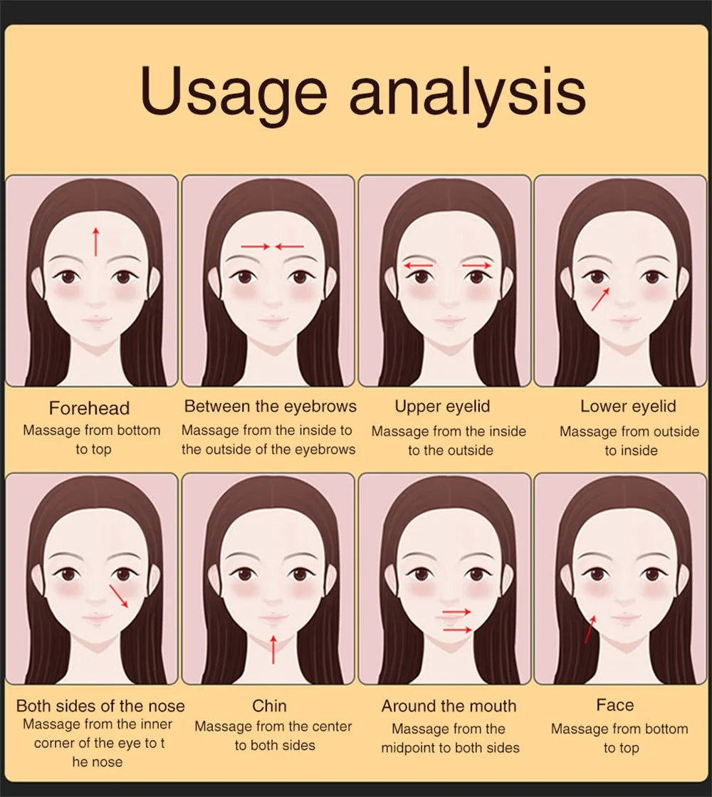 Jade Scraping Facial Massage Beauty Tool Natural Jade Scraping Board Roller Massager Law Tattoo Eye Beauty Bar