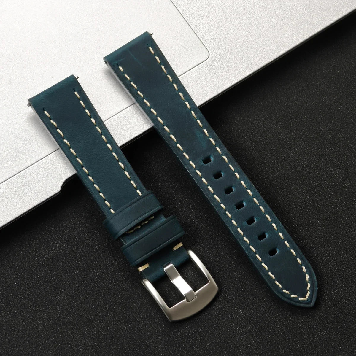 22mm 20mm Leather Strap For HUAWEI WATCH GT 4 46mm 4Pro GT3/2 Pro 42mm Soft Band For Samsung Galaxy Watch 7/6/5/4 40mm Wristband