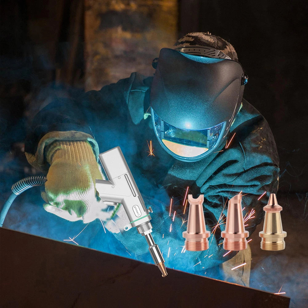 M16 SUP Laser Welding Nozzle AS-12 BS-16 CS-12 DS ES-12 FS-16 Cutting Nozzle Wire Feed Nozzles for Handheld SUP Laser Welder