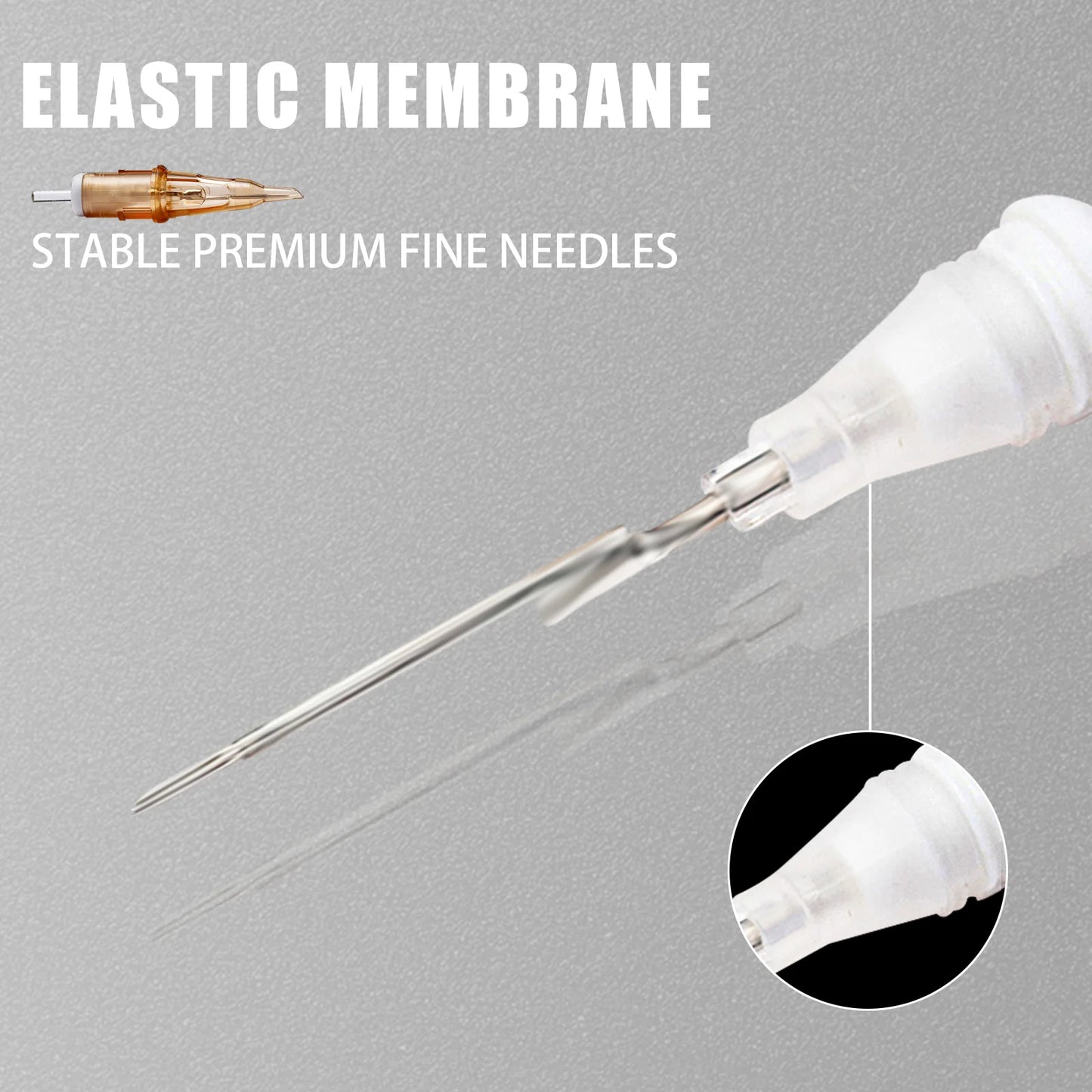 EZ V-Select Tattoo Cartridge Tattoo Needles #08 0.25mm #06 0.18mm Round Liner Micro Permanent Makup Tattoo Accessories20 Pcs/Bo