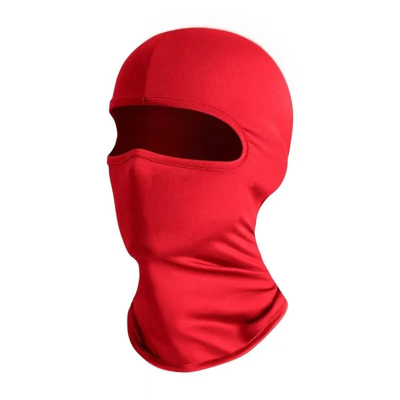 Summer Ice Silk Sunscreen Mask Cover for Bicycle and Motorcycle Sunscreen Mask Cover for Face Inner Tank Sunscreen Breathable He