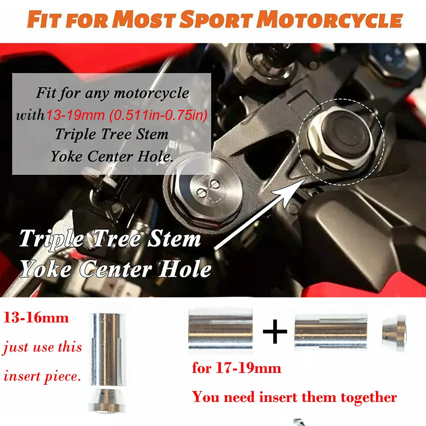 GPS / Mobile Phone Holder Mount Bracket Triple Tree Stem Yoke For SUZUKI HAYABUSA GSXR 600 750 1000 250 S1000RR