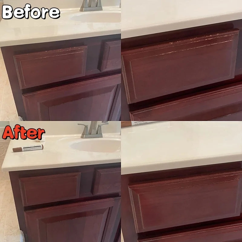 Furniture Repair Pen Wood Markers Wax Sticks Remover Scratches Filler Paint Restore Kit Wooden Cabinet Floors Tables Repair Tool