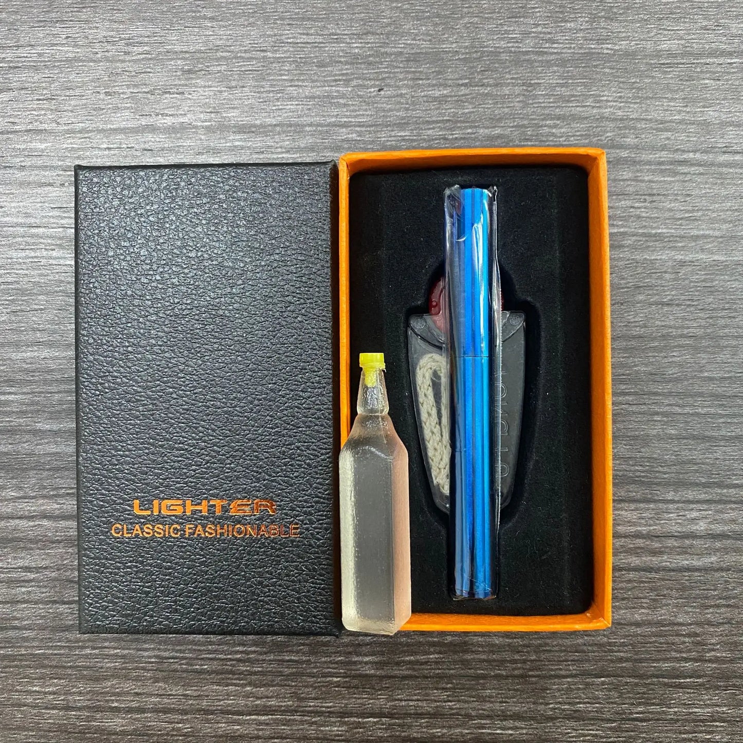 Creative Unusual Kerosene Lighter Copper Nunchaku Funny Retro Grinding Wheel Flint Lighters Foldable Mini Portable Men's Gift