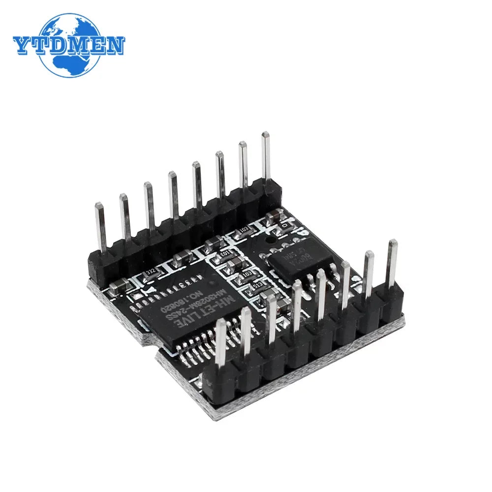Mini MP3 DF Player Module Board MP3 Audio Voice Decode Board for Arduino Supporting TF Card U-Disk IO/Serial Port/AD DFPlayer