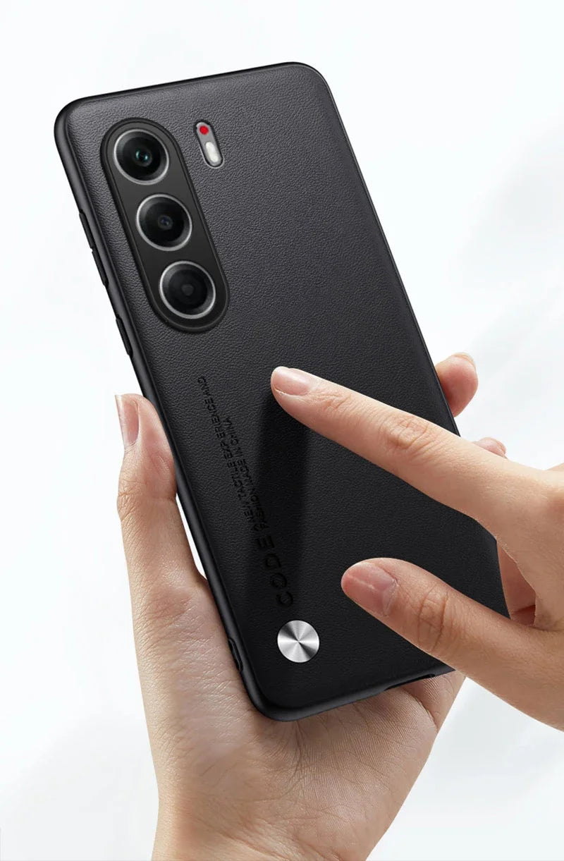 Luxury Ultrathin PU Leather Phone Case For Tecno Camon 40 Pro Plain Skin Shockproof Soft Back Cover For Tecno Camon 40 Premier