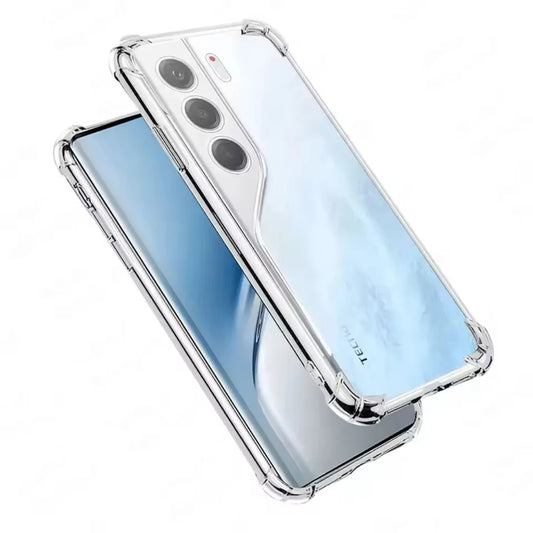 Soft TPU Case for Tecno Camon 40 Pro 4G 40Pro Camon40 Camon40Pro 2025 Airbag Cover Smartphone Phone Protective Back Shell