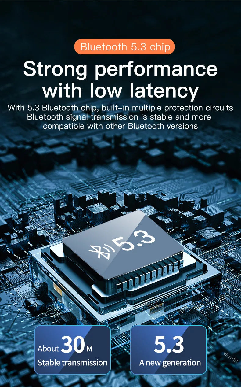 Bluetooth 5.3 Transmitter Receiver Stereo Low Latency AUX 3.5mm Optical Wireless Music Audio Adapter Remote Control For TV PC