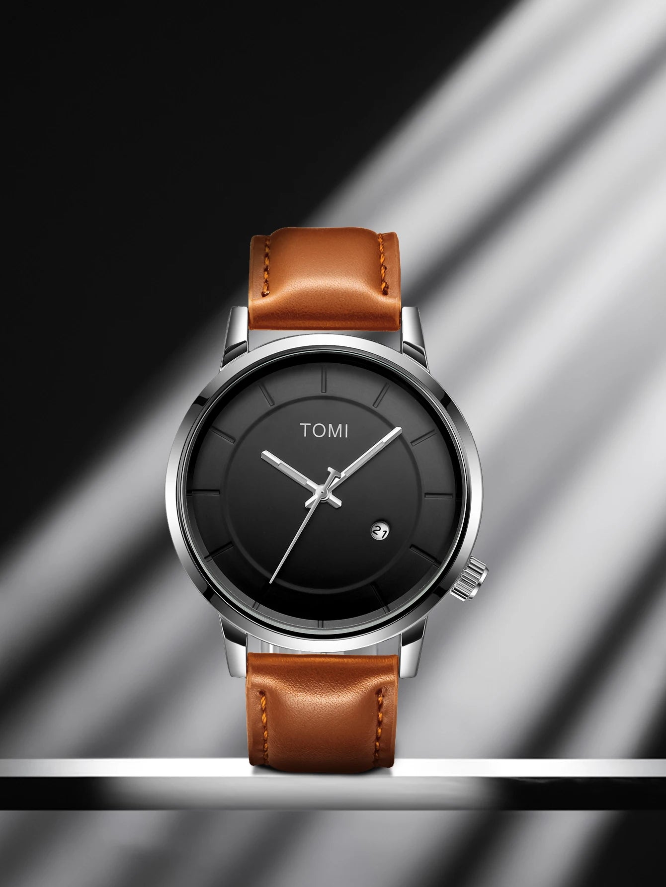 TOMI Luxury Men's Watch Fashion Original Brand Business Men's Quartz Watch