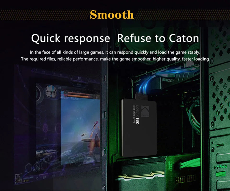 Kodak X120 PRO SSD Drive HDD 2.5 Hard Disk SSD 120GB 1TB 512GB 128GB 256GB HD SATA Disk Internal Hard Drive for Laptop Computer