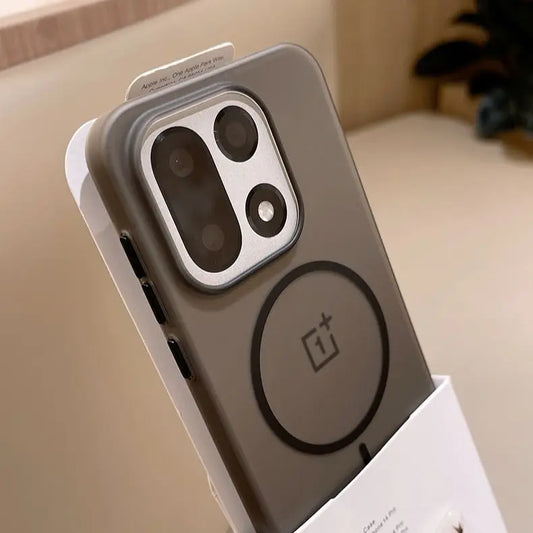 Case for OnePlus 15 Luxury Matte Magnetic Lightweight Magnet PC Hard Back Cover Shockproof Bumper