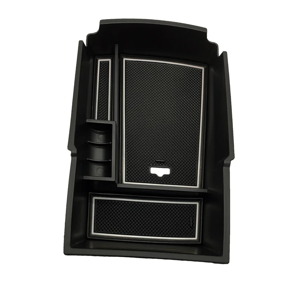 Car Center Console Storage Box Armrest Organizer Tray For Kia Stinger Stowing Tidying