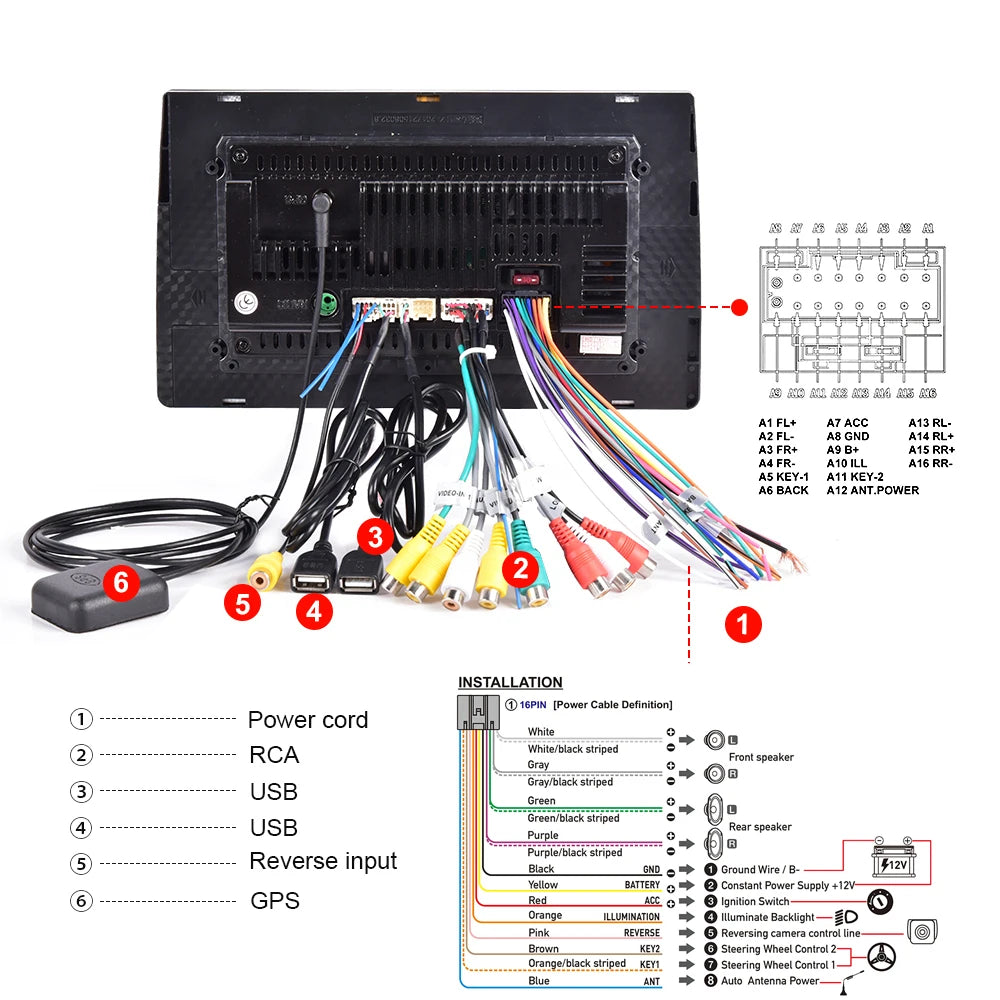 7/9/10 inch Universal Android 13 Car Radio 64G Autoradio android 2 Din car radio GPS BT Central Multimedia Smart car systems