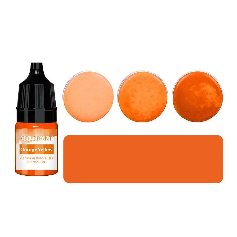5ml/Bottle Candle Wax Pigment Colorant Non-Toxic Soy Candle Wax Pigment Liquid Dye Soy Wax DIY Soap Dyes Candle Making Supplies