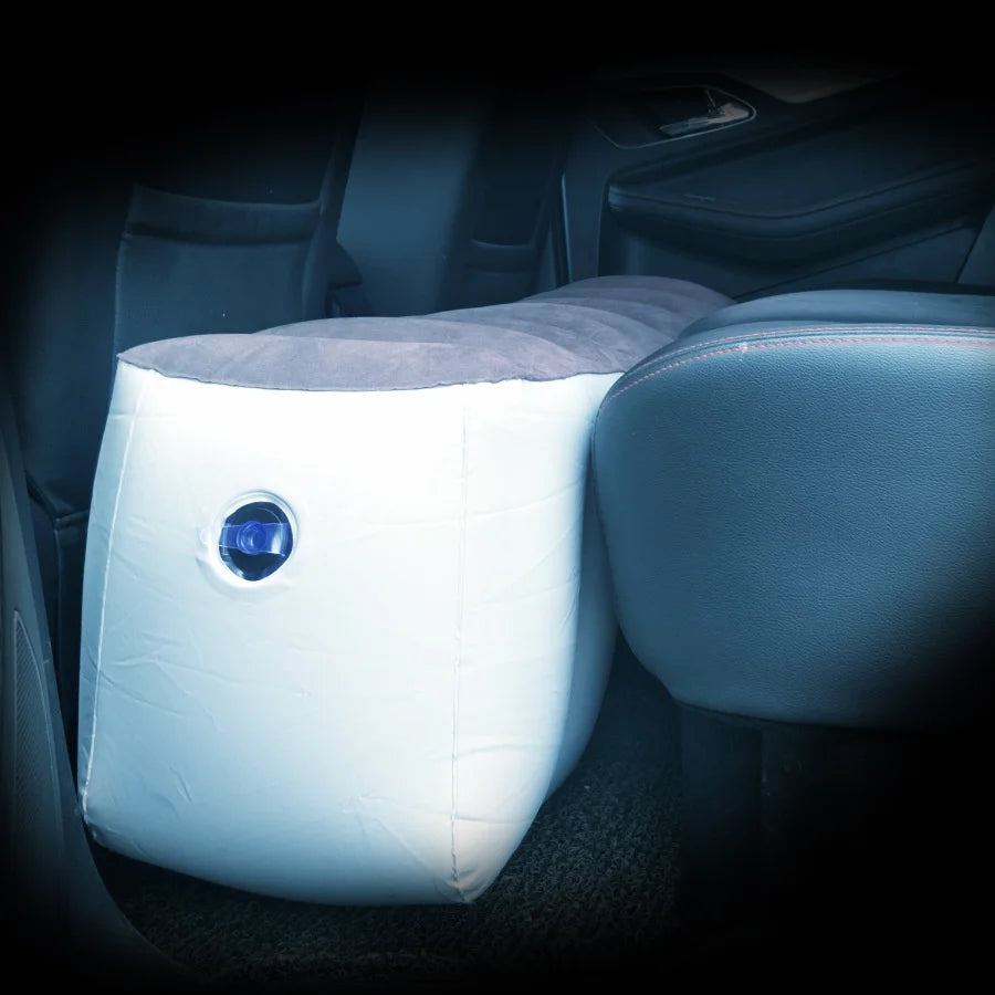 Car Rear Seat Gap Pad Inflatable Mattress For Sleep Camping Outdoor Rear Row Feet Mattress Air Matt Self-Inflating Mattress