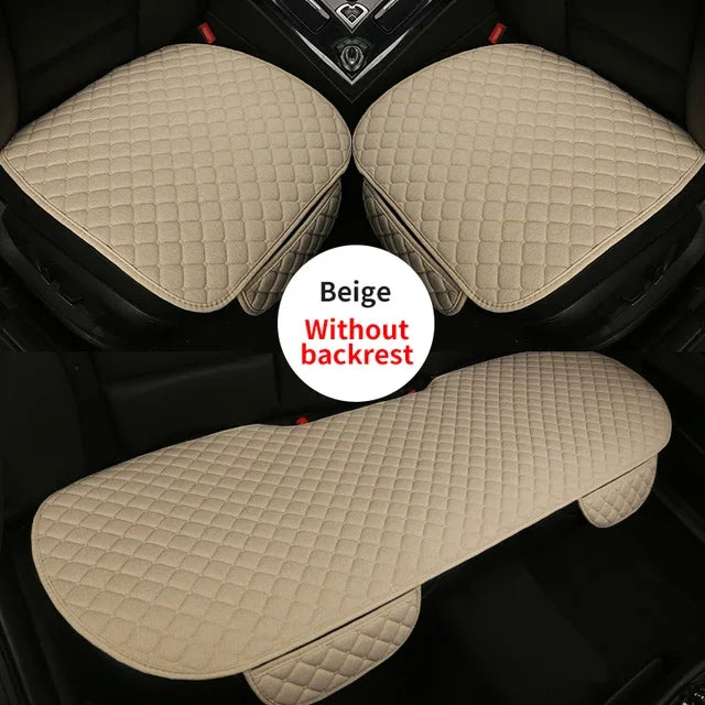 Universal Car Seat Cover Protector Car Accessori Backrest Front Rear Seat Back Waist Washable Cushion Pad Mat Auto Four Seasons