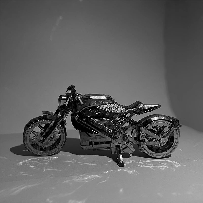 motorbike 3D Metal Puzzle DIY Model Making Kit Adult Toy Birthday Gift