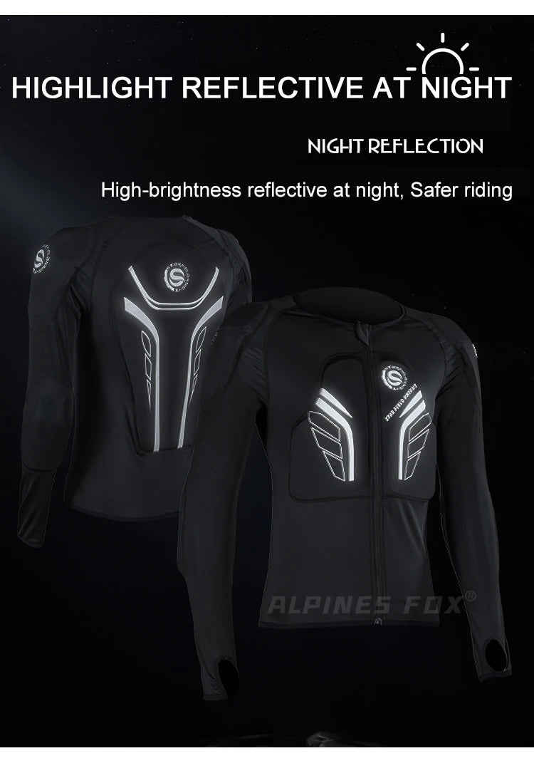 Summer Breathable Motorcycle Jacket Armor Men Moto Protection Motorbike Motocross Racing Soft Jackets Full Body Protective Gear