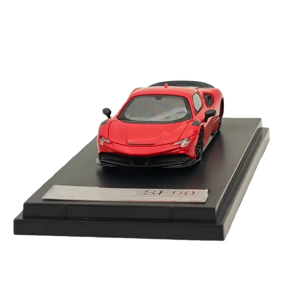 Fine model FM 1/64 Scale SF90 Diecast Models Car Collectible Christmas Gift