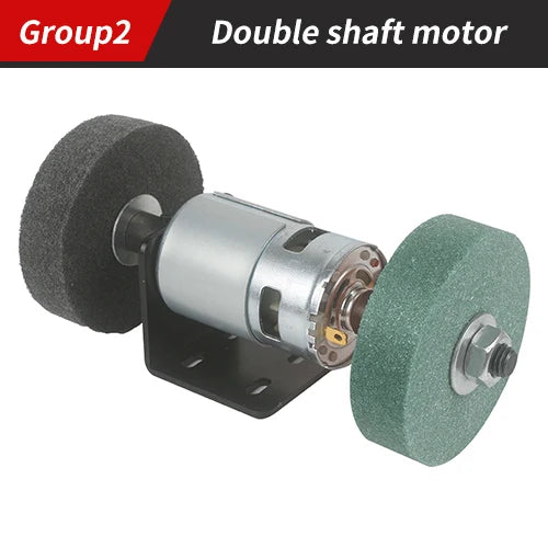 Small Grinding Machine polisher machine grinder sharpening Machine Home DIY Jade Jewelry Dental Bench Sanding Tools