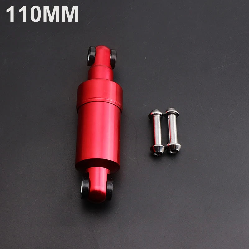 110mm 125mm 150mm 750LBS Electric Scooter Aluminum Shock Absorber Suspension Bicycle 24mm Front/Rear Wheels AllInclusive Spring
