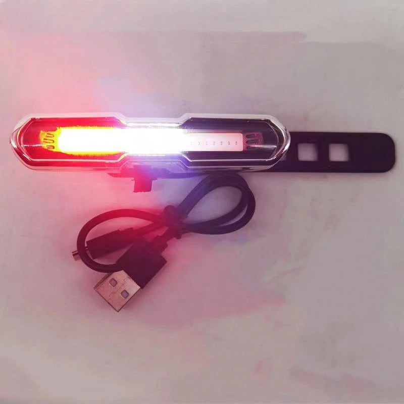Bicycle Rear Lights LED Bike Flashlight Lamp USB Rechargeable Cycling Rear Tail Light for Bicycle Lighting MTB Road Bike Lantern