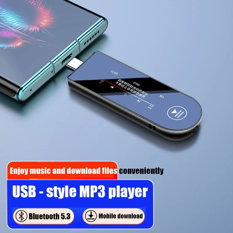 【2026 NEW】Professional HiFi MP3 Player with Built-in ES9018DAC,Bluetooth 5.3 DSD256,Lossless Sound DSF/DFF,32bit 192khz Travel