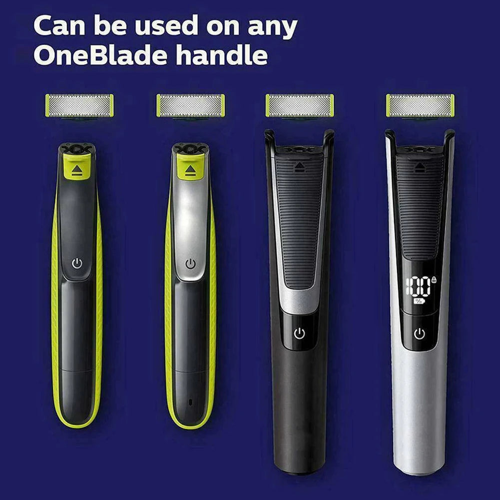 Electric Trimmer Shaver Replacement Kit for OneBlade Compatible with QP2520 QP2530 QP2630 QP6510 QP6520 QP2523 - New Model